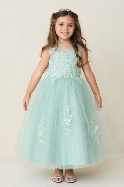 Isabella Noir Gown – Elegant Black Dress for Girls’ Special Occasions