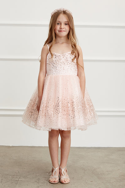 The Anne Girls Short Special Occasion Dress | Blush Kids