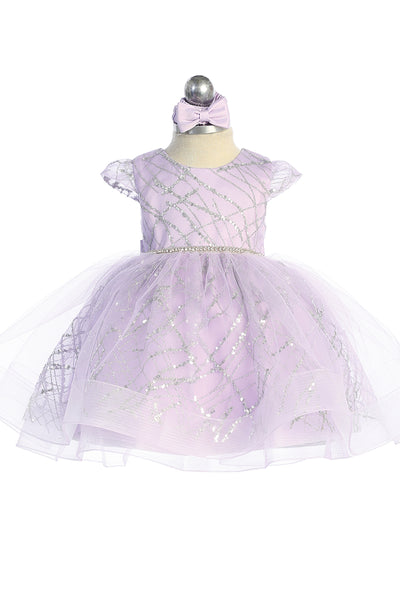 Aurora Glitz Sequin Tulle Dress for Girls