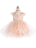 Aurora Glitz Sequin Tulle Dress for Girls