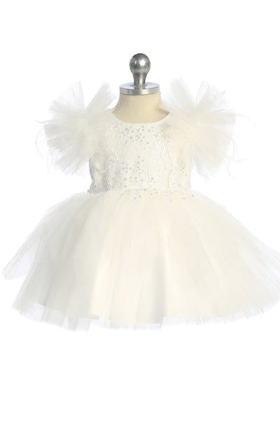Marianna Baby Girl Glitter Tulle Party Pageant Dress
