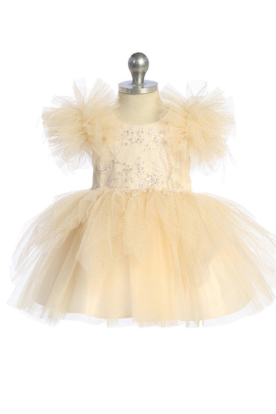 Marianna Baby Girl Glitter Tulle Party Pageant Dress