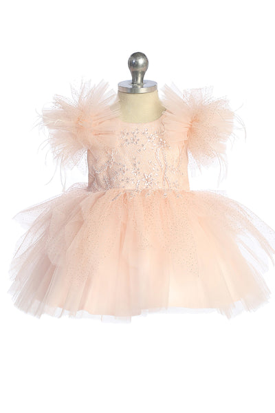 Marianna Baby Girl Glitter Tulle Party Pageant Dress