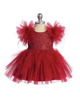 Marianna Baby Girl Glitter Tulle Party Pageant Dress