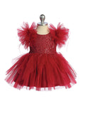Marianna Baby Girl Glitter Tulle Party Pageant Dress