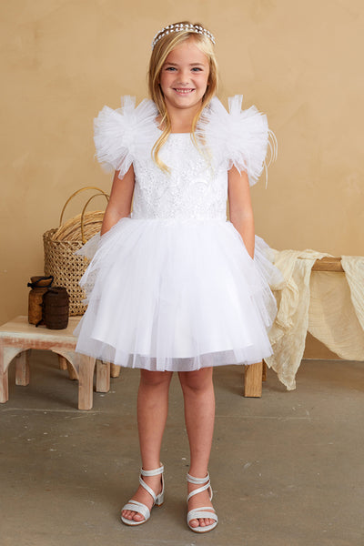 Marianna Girls Glitter Tulle Party Pageant Dress