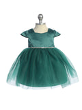 Lia Baby Girls Satin Tulle Party Dress | Blush Kids
