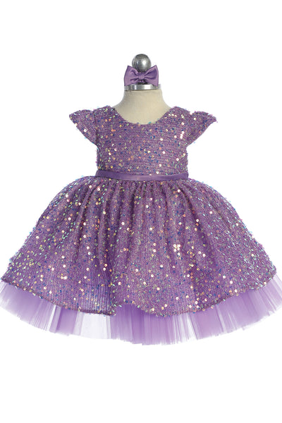 Shyla Baby Girl Sequin Party Dress | Blush Kids