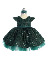 Shyla Baby Girl Sequin Party Dress | Blush Kids