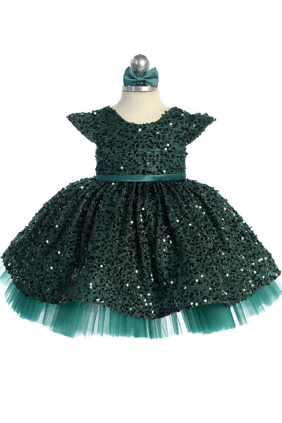 Shyla Baby Girl Sequin Party Dress | Blush Kids