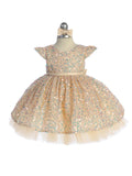 Shyla Baby Girl Sequin Party Dress | Blush Kids