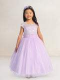 Hannah Dress – Lace Bodice & Tulle Skirt for Girls