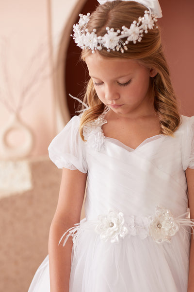 The Adorable Mckenna Flower Girls Dress