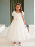 The Adorable Mckenna Flower Girls Dress