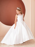 Diamond Collection - Nova Girls Communion Mikado Satin Dress