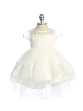 Liana Petal Baby Dress – Baptism & Special Occasion