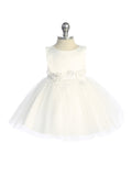 Lia Baby Girls Satin Tulle Party Dress for Your Little Princess