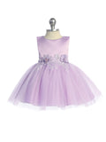 Lia Baby Girls Satin Tulle Party Dress for Your Little Princess