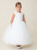 Celeste Luxe Tulle Gown – Communion, Flower Girl & Special Occasion