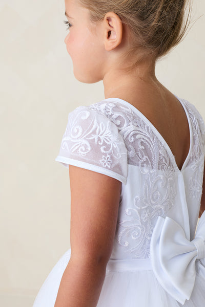 Annalise Pearl Lace Dress – Designed for Cherished Occasions
