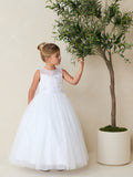 Grace Sparkle Lace Dress – 1st Communion & Special Moments
