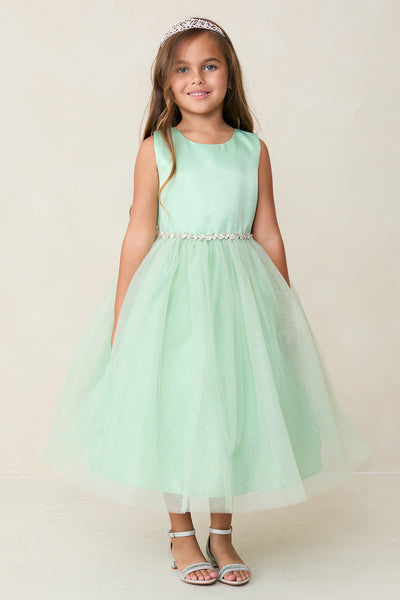Liana Grace Tea-Length Dress – Girls Special Occasion Dress in 12 Colors
