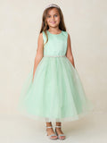 Liana Grace Tea-Length Dress – Girls Special Occasion Dress in 12 Colors