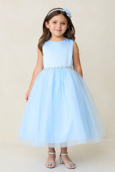 Liana Grace Tea-Length Dress – Girls Special Occasion Dress in 12 Colors