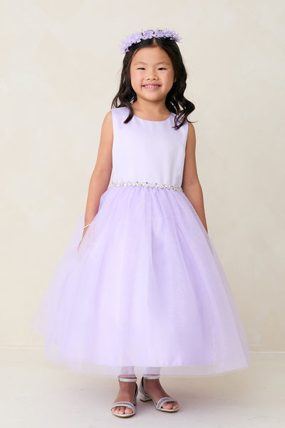 Liana Grace Tea-Length Dress – Girls Special Occasion Dress in 12 Colors
