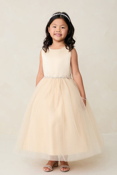 Liana Grace Tea-Length Dress – Girls Special Occasion Dress in 12 Colors