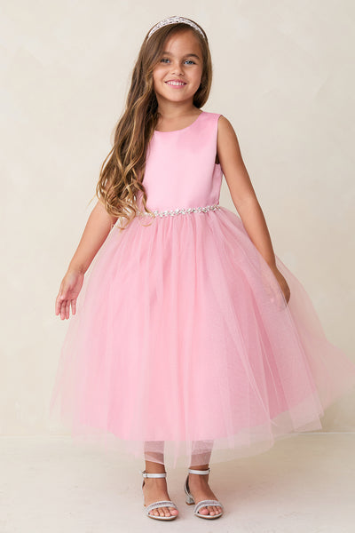Liana Grace Tea-Length Dress – Girls Special Occasion Dress in 12 Colors
