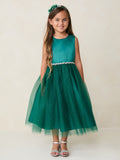 Liana Grace Tea-Length Dress – Girls Special Occasion Dress in 12 Colors