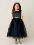 Liana Grace Tea-Length Dress – Girls Special Occasion Dress in 12 Colors