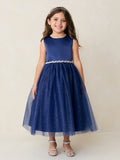 Liana Grace Tea-Length Dress – Girls Special Occasion Dress in 12 Colors