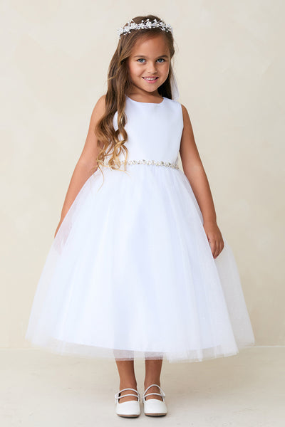 Liana Grace Tea-Length Dress – Girls Special Occasion Dress in 12 Colors