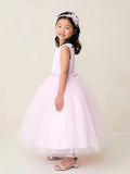 Liana Grace Tea-Length Dress – Girls Special Occasion Dress in 12 Colors