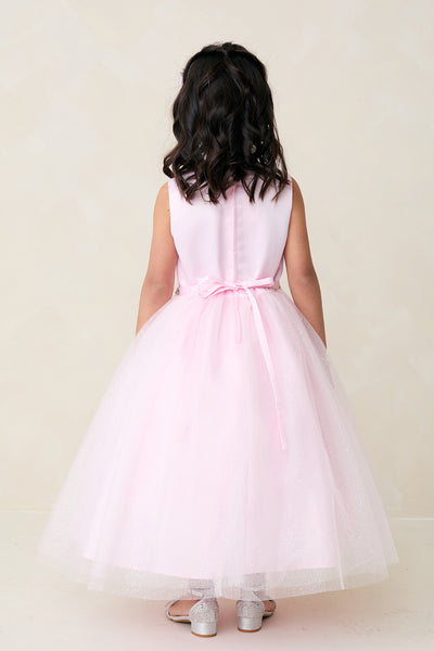 Liana Grace Tea-Length Dress – Girls Special Occasion Dress in 12 Colors