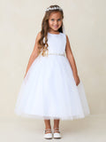 Liana Grace Tea-Length Dress – Girls Special Occasion Dress in 12 Colors