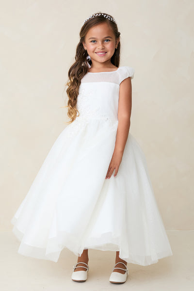 Seraphina Bloom Dress - Classic Communion & Flower Girl Gown