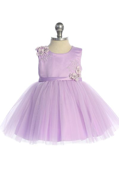 Baby Sage Flower Girl Dress for Party & Birthday