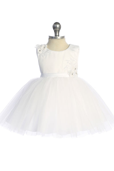 Baby Sage Flower Girl Dress for Party & Birthday