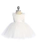 Baby Sage Flower Girl Dress for Party & Birthday