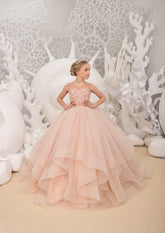 Wedding Birthday Party Flower Girl Dress Tulle Special Occasion Girl Dress