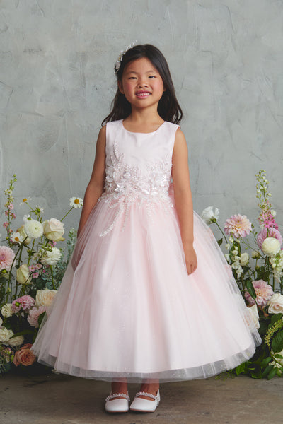 Elisoria Grace Ankle Length Flower Girl Dress