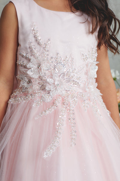 Elisoria Grace Ankle Length Flower Girl Dress