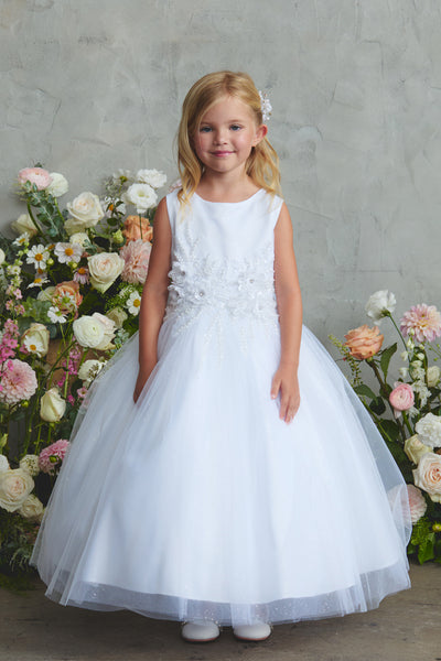 Elisoria Grace Ankle Length Flower Girl Dress