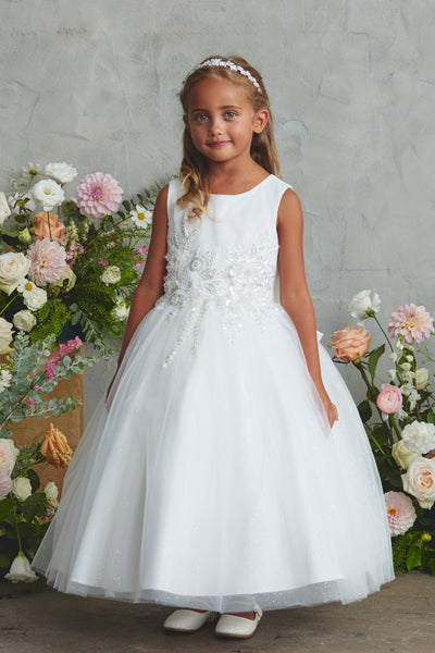 Elisoria Grace Ankle Length Flower Girl Dress