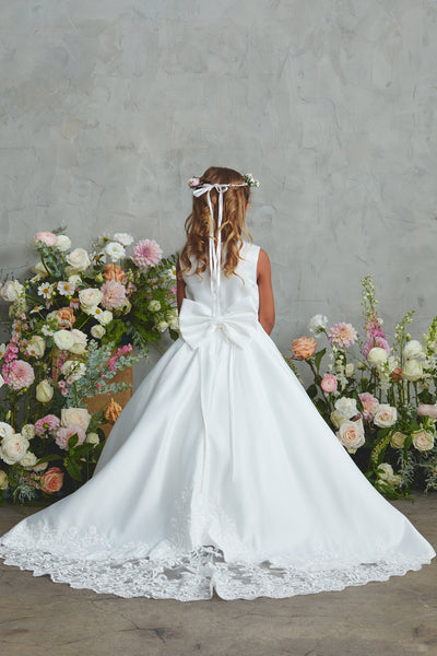 Annalise Cathedral Bloom – Communion Gown