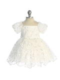 Baby White Flower Girl Dress – Emilia Blossom