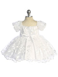 Baby White Flower Girl Dress – Emilia Blossom